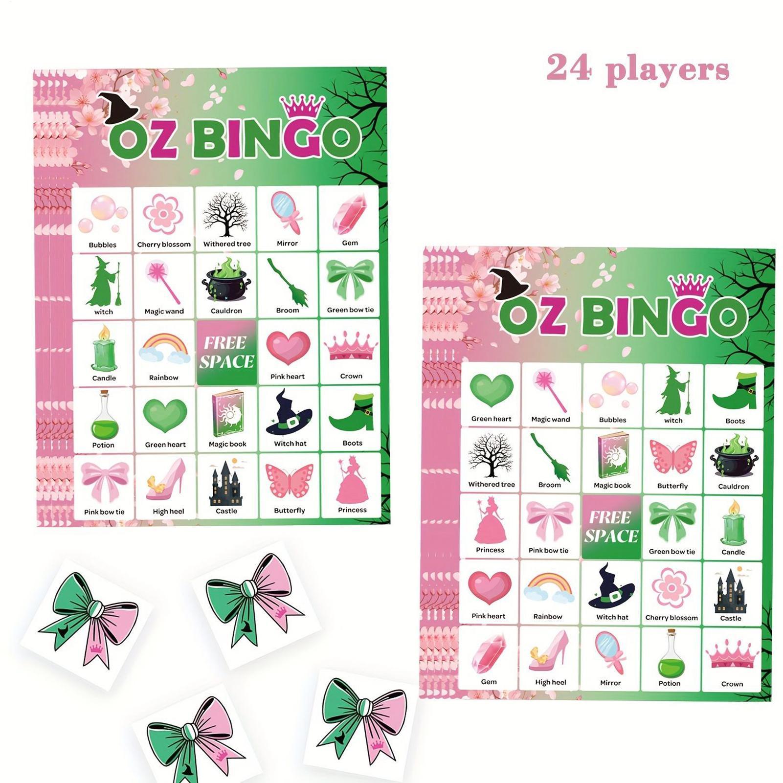 Party Games Kids And Adults - Jogo de bingo de halloween para