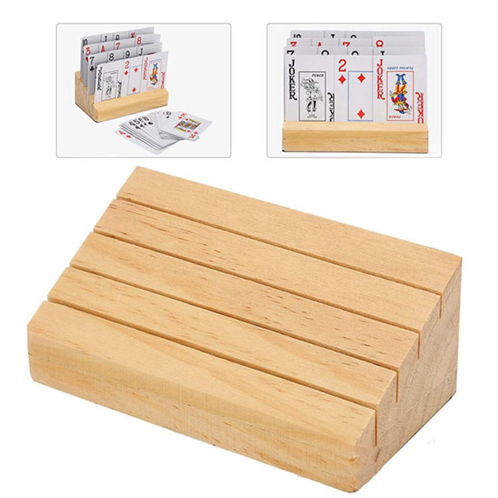 Book Party Games - Hands-Free Madeira Playing Card Holder, Board