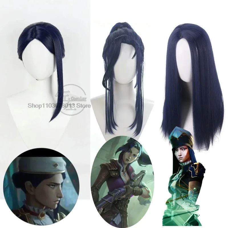 Peruca Azul Longa Feminina Cai - Party Games Youtube avaliação e preço