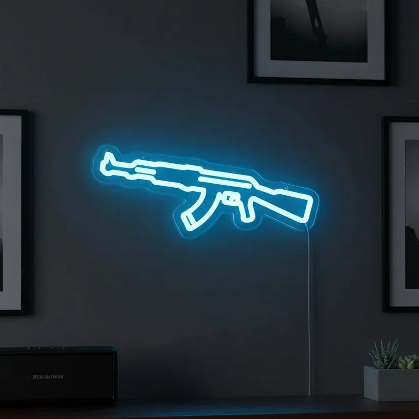 Letreiro Neon em Forma de AK - - Party Games Switch 1 avaliação e preço