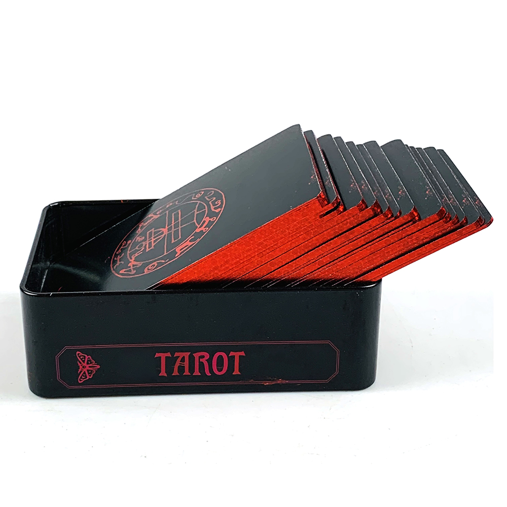 Tarô Oculto em Caixa de Metal, - Book Party Games avaliação e preço