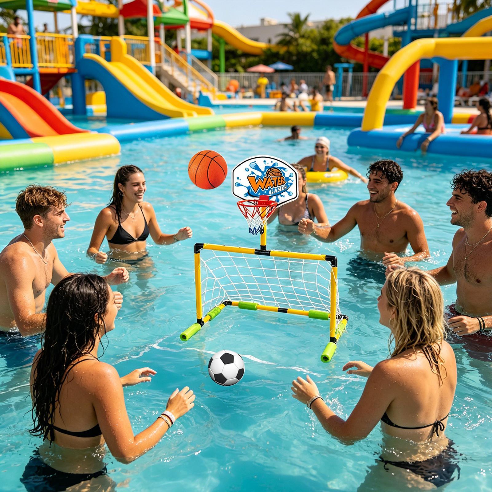 Conjunto de Basquete e Gol de  - Party Games Kids And Adults avaliação e preço