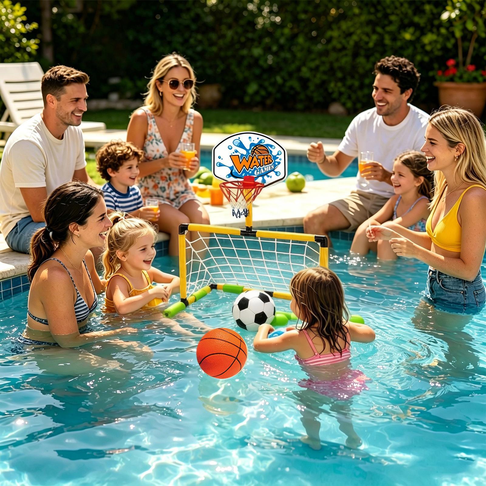 Conjunto de Basquete e Gol de  - Party Games Kids And Adults avaliação e preço