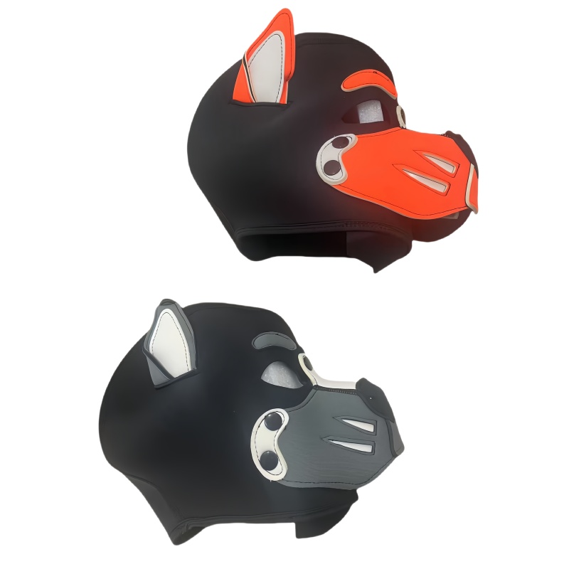 Máscara de capuz de cachorro c - Party Games Shop avaliação e preço