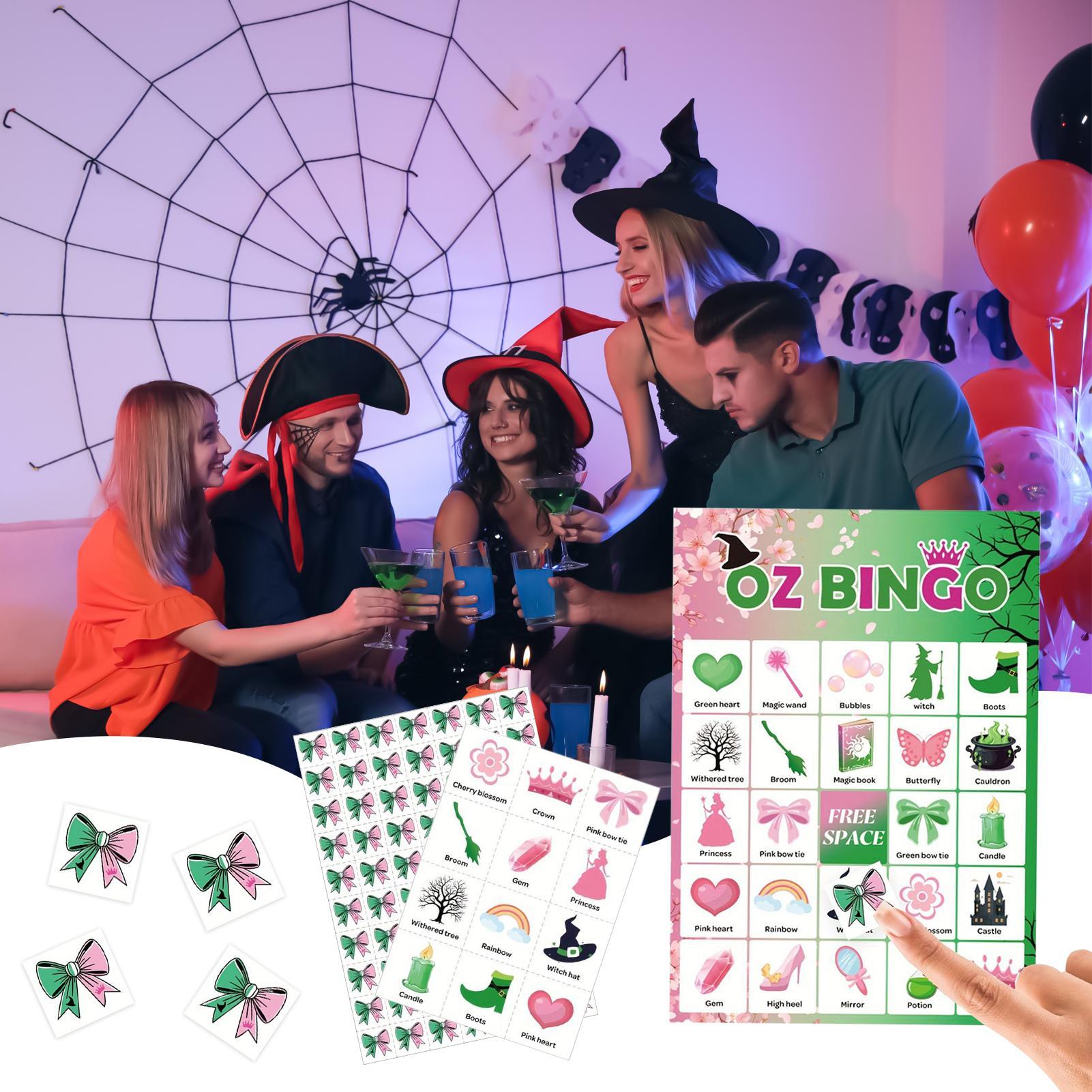 Jogo de bingo de halloween par - Party Games Kids And Adults avaliação e preço