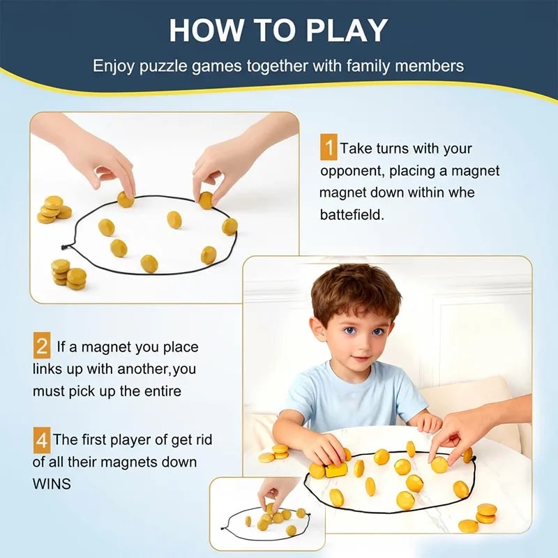 Jogo de Pedras Magnéticas para - Party Games Kids And Adults avaliação e preço